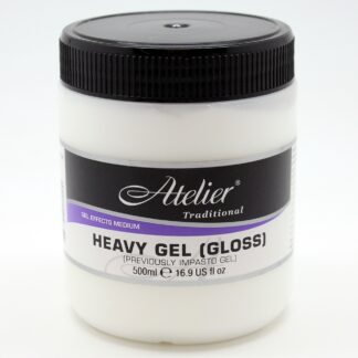 Heavy gel medium gloss 015 jar 500 ml